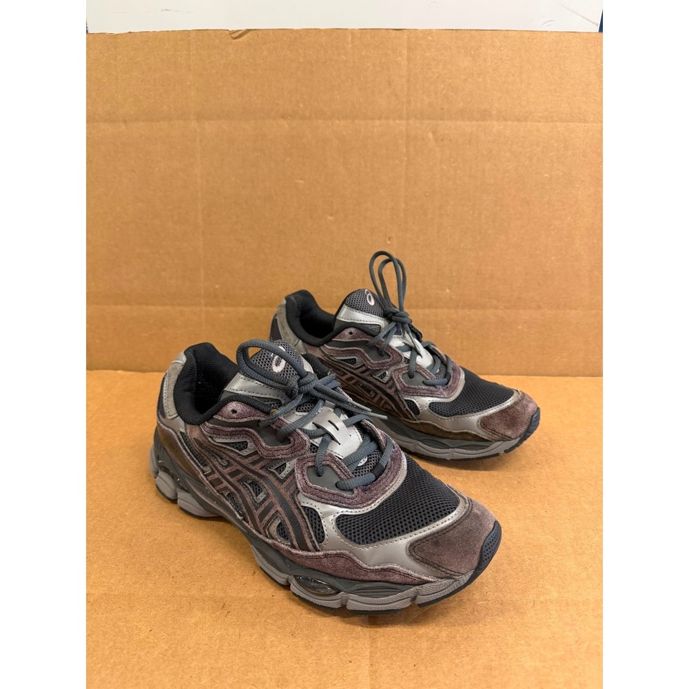 Asics Gel-NYC Lifestyle Sneakers Graphite Grey Black 1201A789 Mens Size 10 US